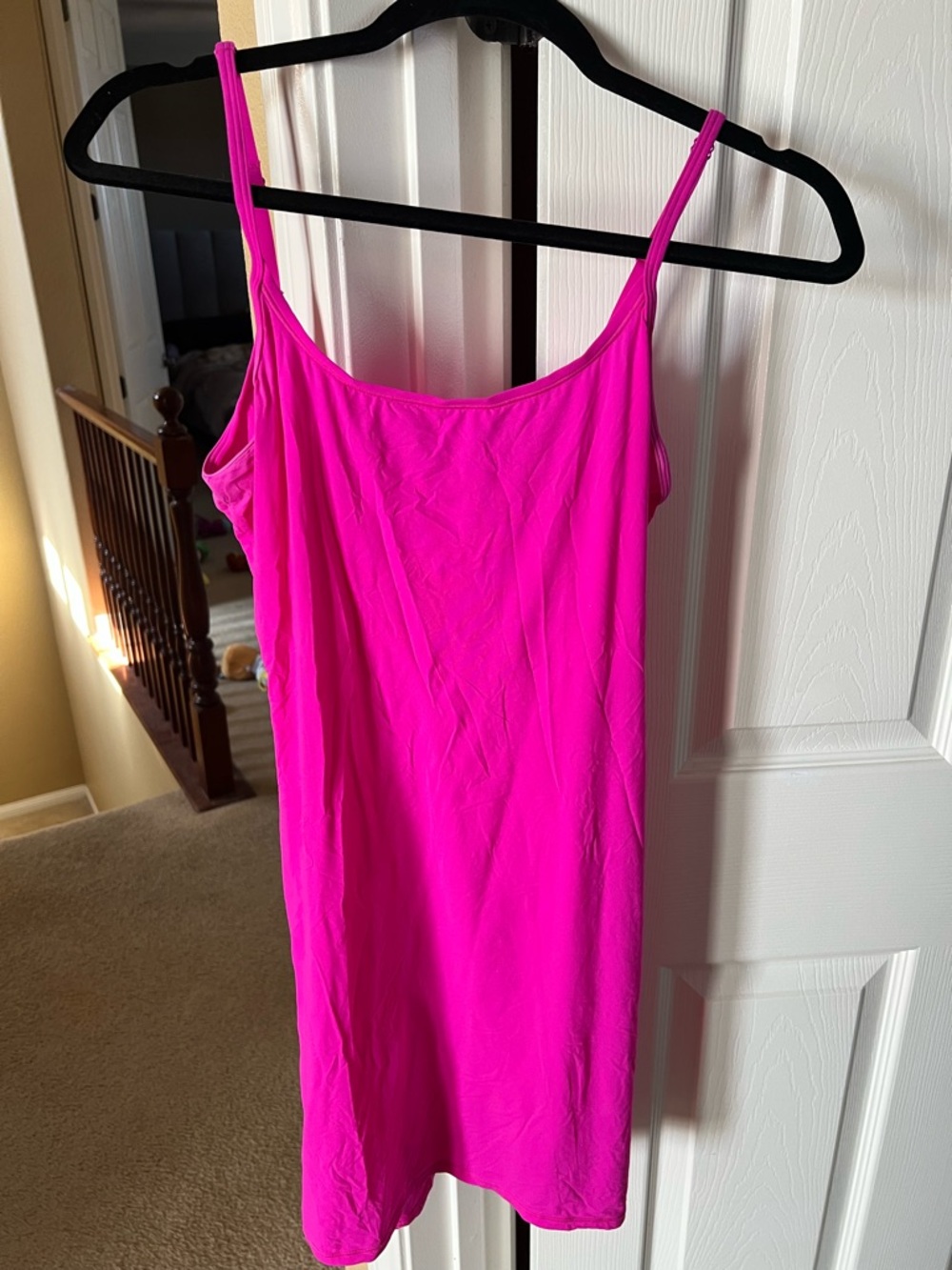 SKIMS Hot Pink Fits Everybody Slip Dress